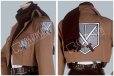 画像5: 進撃の巨人 ミカサ・アッカーマン　訓練兵団　刺繍版　コスプレ衣装 (5)