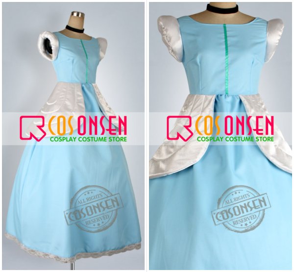 画像3: ディズニー シンデレラ ハロウィン プリンセスドレス　コスプレ衣装