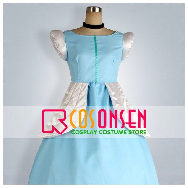 画像1: ディズニー シンデレラ ハロウィン プリンセスドレス　コスプレ衣装