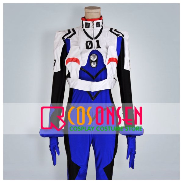 画像1: EVA ヱヴァンゲリヲン　シンジ　プラグスーツ版　コスプレ衣装