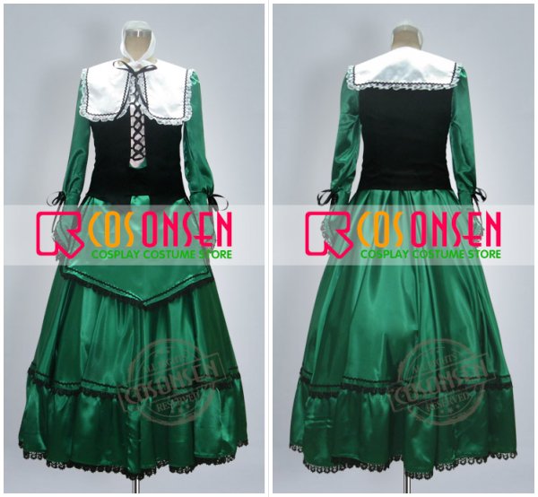 画像2: ローゼンメイデン  翠星石緑  コスプレ衣装
