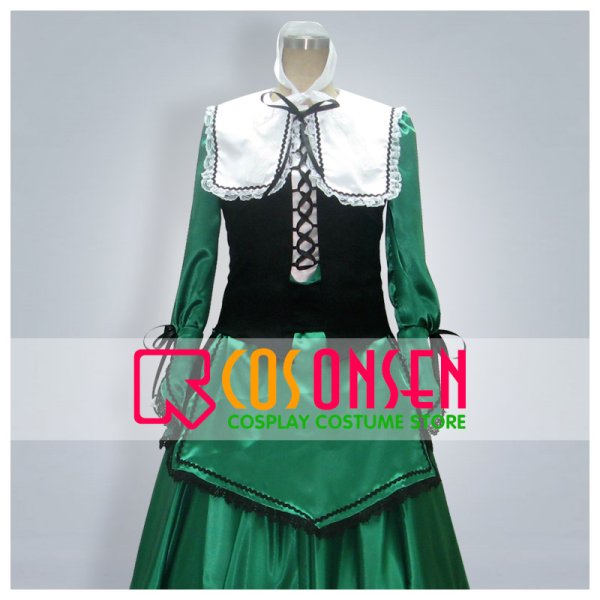 画像1: ローゼンメイデン  翠星石緑  コスプレ衣装