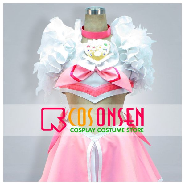 画像1: スイートプリキュア　北条響(キュアメロディ)　コスプレ衣装