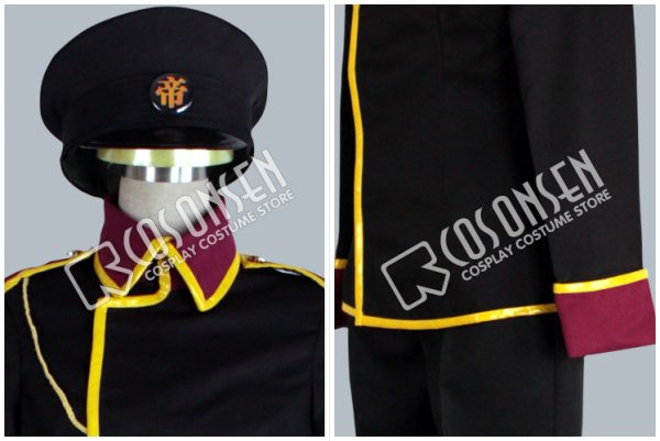 画像4: イナズマイレブン　帝国学園制服　帽子付き　コスプレ衣装
