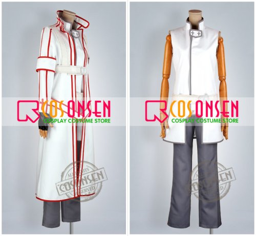 他の写真1: ソードアート・オンライン SAO キリト 血盟騎士団 コスプレ衣装
