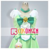 【25％OFF】スマイルプリキュア!　緑川なお(キュアマーチ)　コスプレ衣装