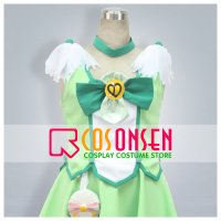【25％OFF】スマイルプリキュア!　緑川なお(キュアマーチ)　コスプレ衣装