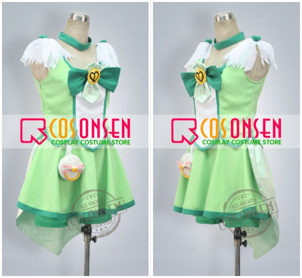 画像3: スマイルプリキュア!　緑川なお(キュアマーチ)　コスプレ衣装