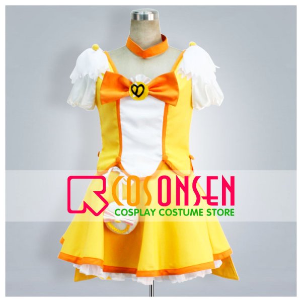 画像1: スマイルプリキュア！ キュアピース　コスプレ衣装
