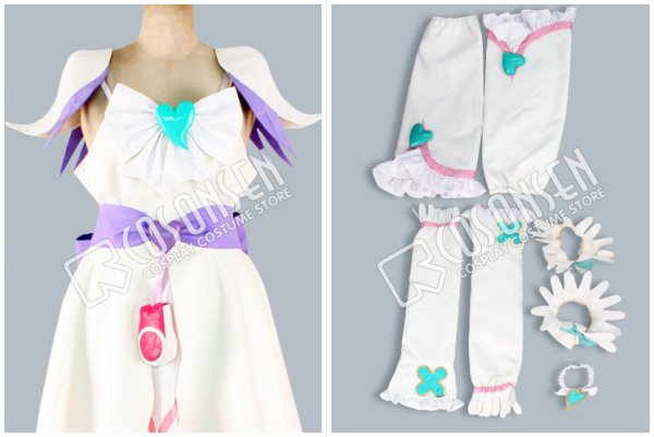画像4: ふたりはプリキュアスプラッシュスター キュアイーグレット　コスプレ衣装