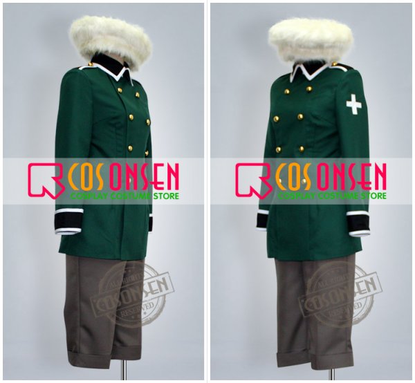 画像3: ヘタリア　スイス(ヴァッシュ・ツヴィンクリ)　 軍服 　コスプレ衣装