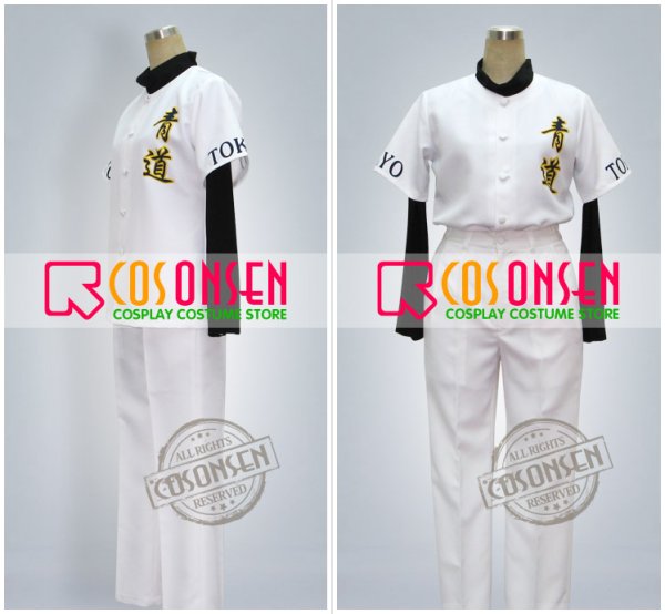 画像3: ダイヤのA　青道高校　ユニフォーム　野球服　コスプレ衣装