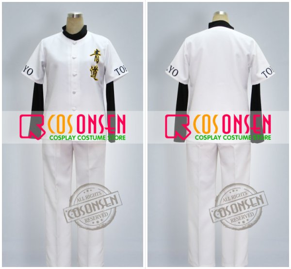 画像2: ダイヤのA　青道高校　ユニフォーム　野球服　コスプレ衣装