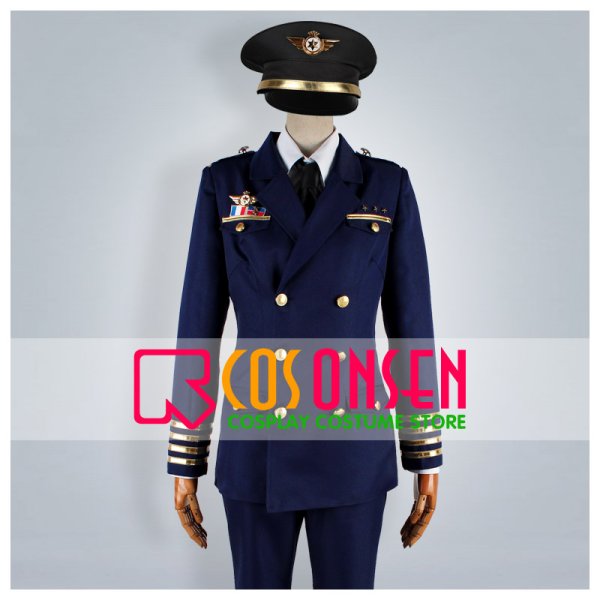 画像1: うたの☆プリンスさまっ♪ Shining Airlines　先輩パイロット 機長制服　コスプレ衣装