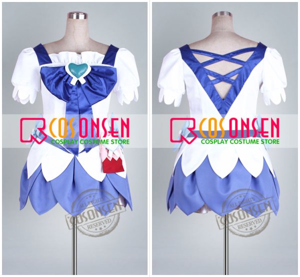 画像2: ハートキャッチプリキュア　来海えりか(キュアマリン) コスプレ衣装