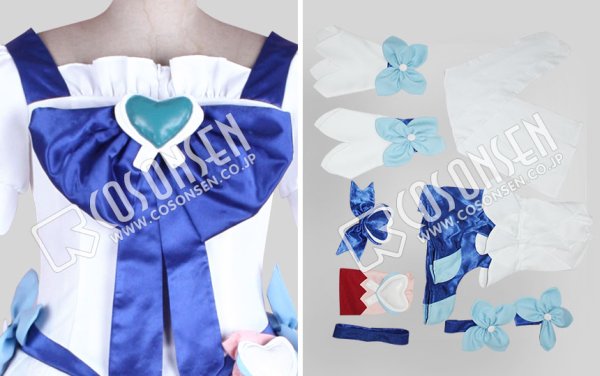 画像4: ハートキャッチプリキュア　来海えりか(キュアマリン) コスプレ衣装
