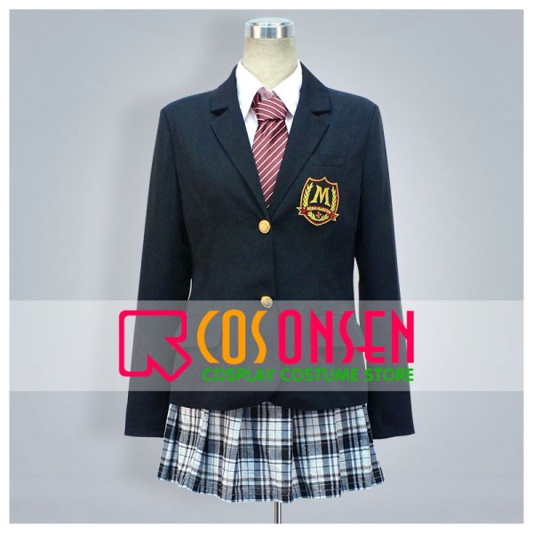 画像1: 美咲ナンバーワン!! 御堂学園高校 女子制服　 コスプレ衣装