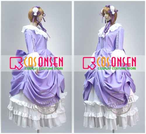 他の写真1: GOSICK -ゴシック- ヴィクトリカ・ド・ブロワ 礼服 紫色 コスプレ衣装