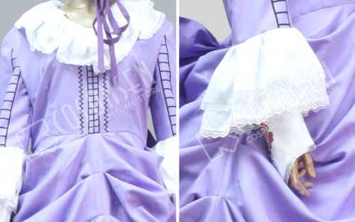 他の写真2: GOSICK -ゴシック- ヴィクトリカ・ド・ブロワ 礼服 紫色 コスプレ衣装