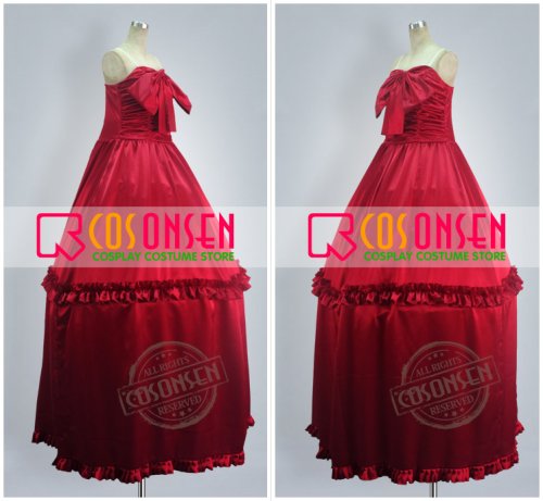 他の写真2: マクロスF ランカ・リー 赤ワンピース  コスプレ衣装