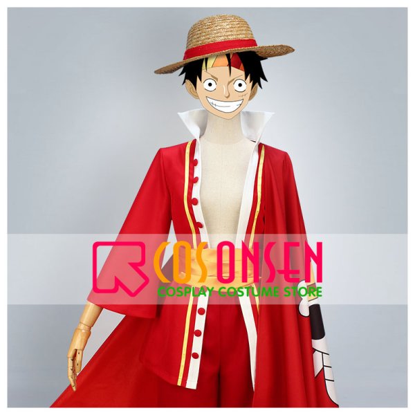 画像1: ONE PIECE　ワンピース　モンキー・D・ルフィ　コスプレ衣装