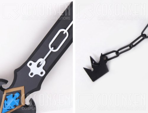 他の写真2: キングダムハーツ　KINGDOM HEARTS KH　ソラ　キーブレード　黒い鍵　コスプレ道具