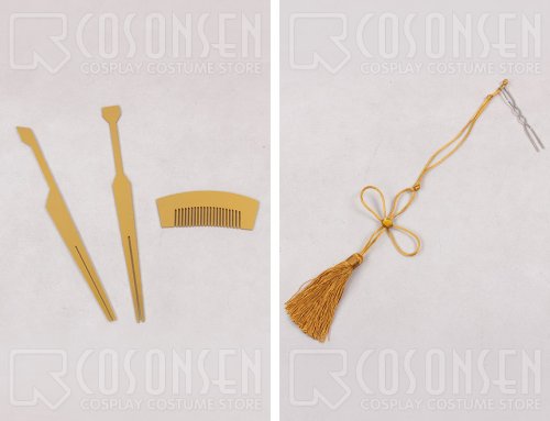 他の写真1: 刀剣乱舞　次郎太刀　髪飾り　コスプレ道具