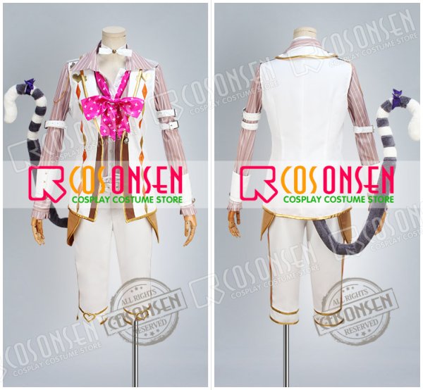 夢王国と眠れる100人の王子様 チェシャ猫(太陽覚醒) コスプレ衣装