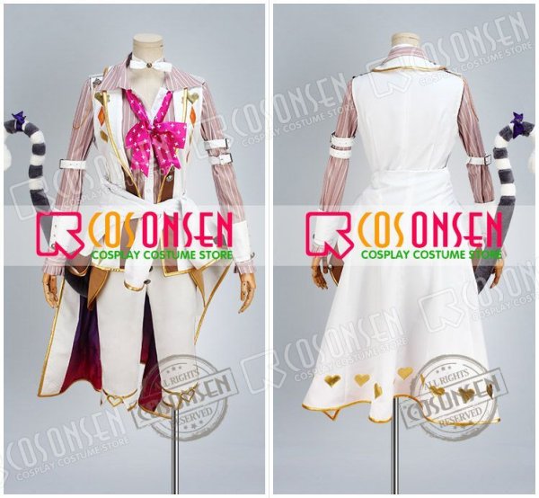 夢王国と眠れる100人の王子様 チェシャ猫(太陽覚醒) コスプレ衣装