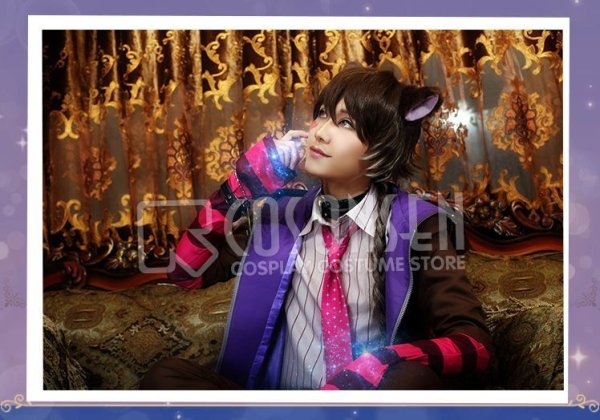 画像7: 夢王国と眠れる100人の王子様 不思議の国 チェシャ猫 コスプレ衣装