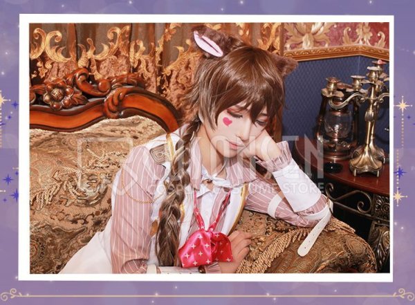 画像8: 夢王国と眠れる100人の王子様 チェシャ猫(太陽覚醒) コスプレ衣装