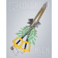 キングダムハーツ(Kingdom Hearts)　ヴェントゥス=ヴァニタス　Incomplete X-Blade　コスプレ 道具　鍵武器 135cm