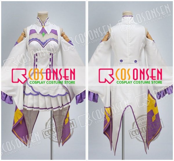 Re:ゼロから始める異世界生活 エミリア コスプレ衣装