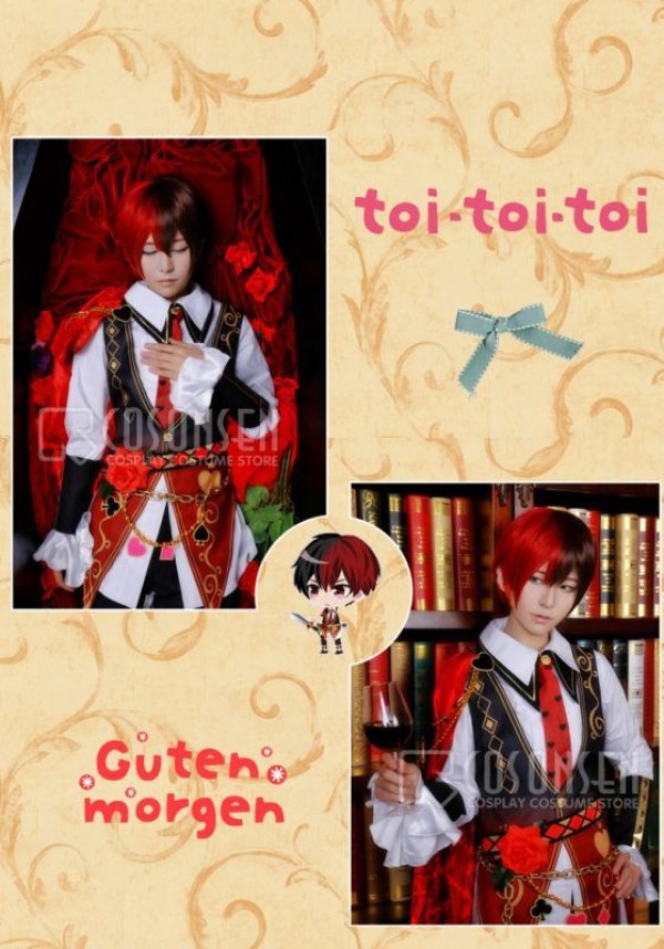 夢王国と眠れる100人の王子様 夢100 ハーツ 覚醒前 コスプレ衣装