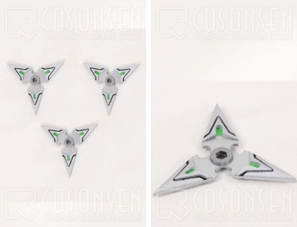 画像2: Overwatch OW　オーバーウォッチ　ゲンジ (Genji)  ゲンジ・シマダ (Genji Shimada)　三つ　コスプレ道具  11cm