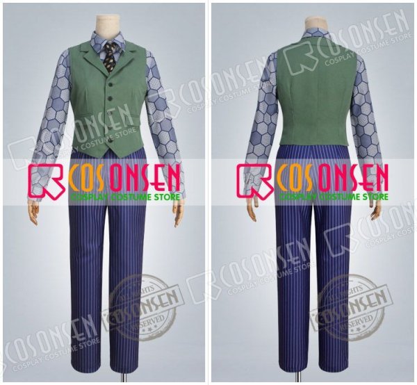 バットマン アーカム・ナイト Joker ジョーカー ロングコート コスプレ衣装