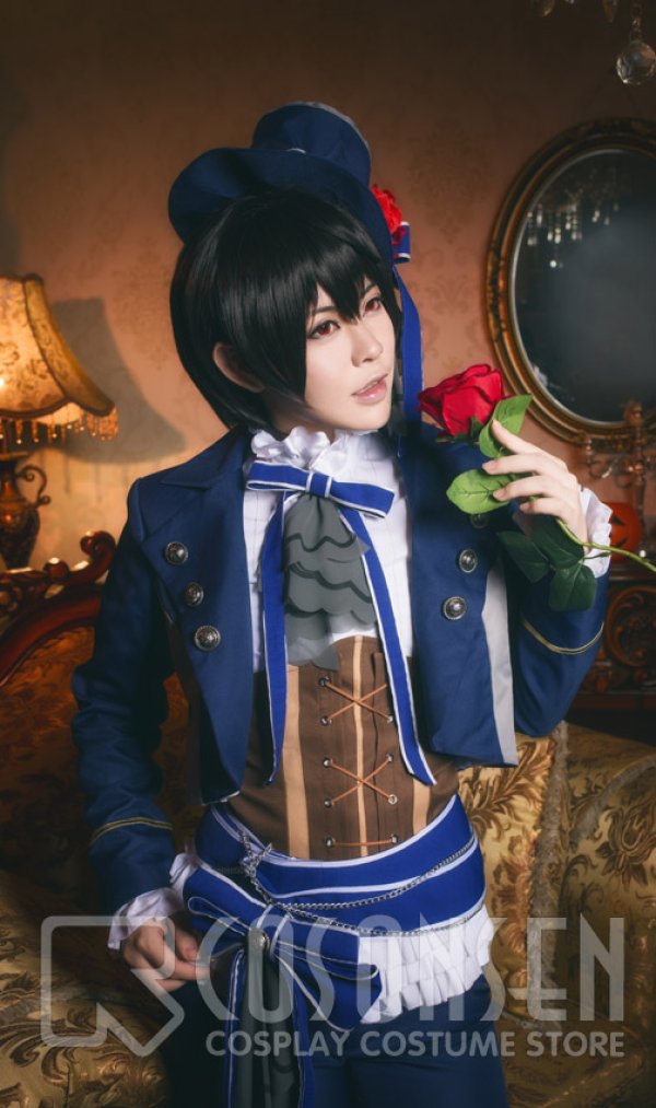 画像10: 【25％OFF】あんさんぶるスターズ あんスタ 開演 ダークナイト ハロウィン 朔間凛月 コスプレ衣装