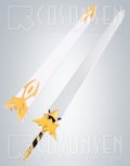 Reゼロから始める異世界生活 ラインハルト・ヴァン・アストレア 剣と鞘 コスプレ道具 110cm