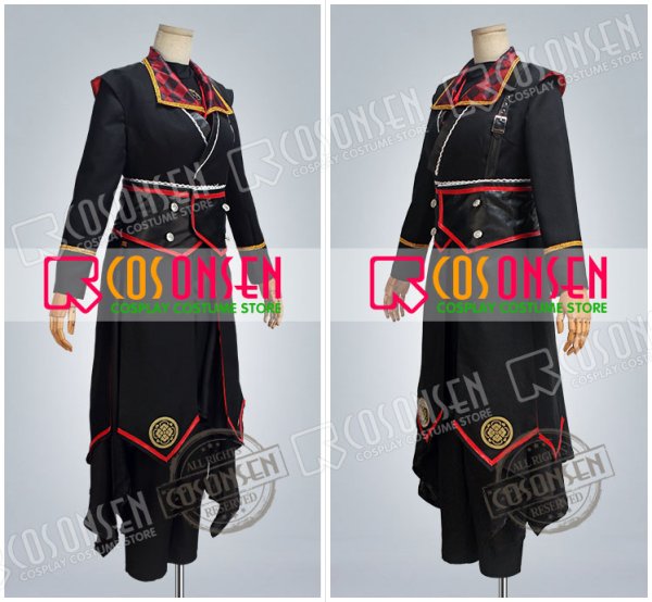 刀剣乱舞 ミュージカル2部ライブ衣装 加州清光 黒バージョン コスプレ衣装
