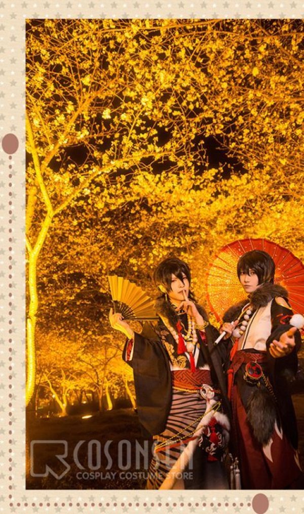 画像9: 【25%OFF】あんさんぶるスターズ あんスタ 招福*鬼と兄弟の節分祭 朔間凛月 コスプレ衣装(数珠なし)