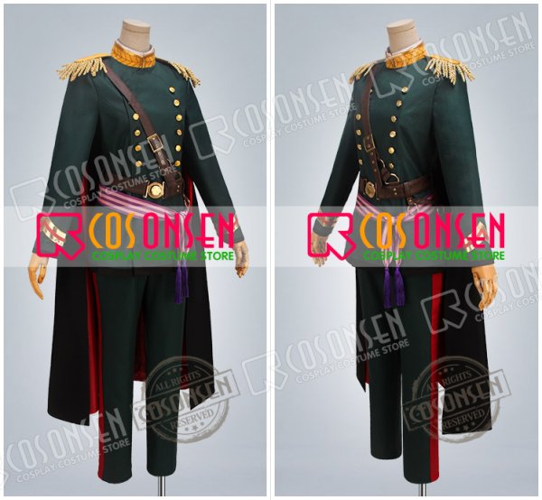 画像3: あんさんぶるスターズ あんスタ 剣戟!月光浪漫の歌劇 鬼龍紅郎 蓮巳敬人 南雲鉄虎 神崎颯馬 守沢千秋 コスプレ衣装