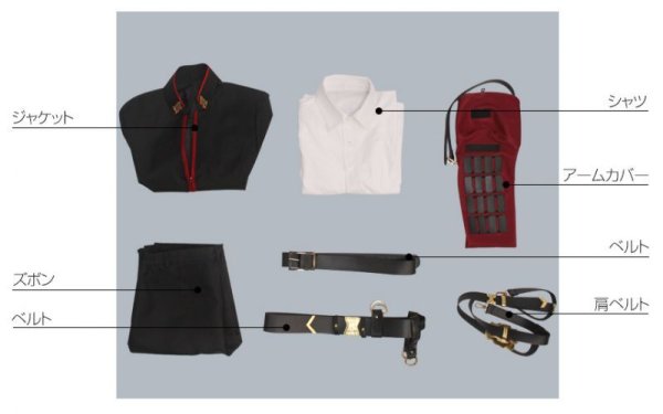 画像8: 【20%OFF】刀剣乱舞 とうらぶ 大包平 出陣 コスプレ衣装