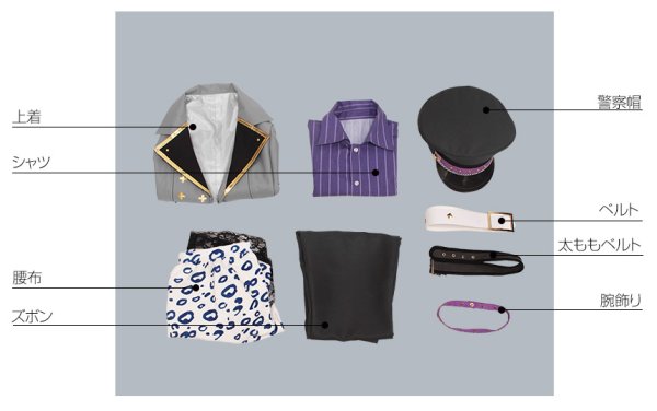 画像7: 【25%OFF】あんさんぶるスターズ あんスタ 衝突!思い還しの返礼祭 朔間零 コスプレ衣装