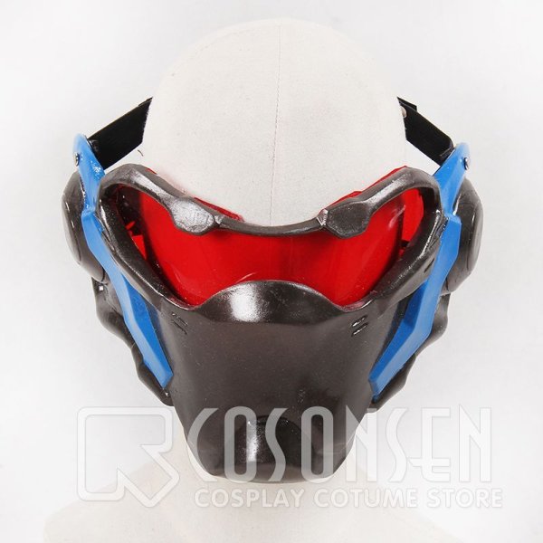 画像1: Overwatch OW オーバーウォッチ ソルジャー76 仮面 マスク コスプレ道具