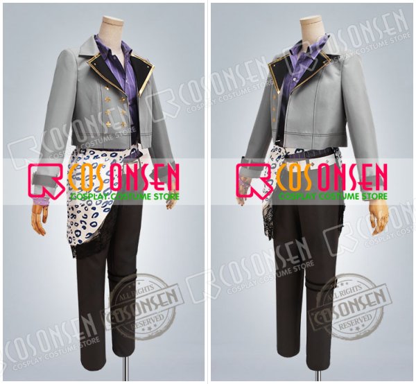 画像3: 【25%OFF】あんさんぶるスターズ あんスタ 衝突!思い還しの返礼祭 朔間零 コスプレ衣装