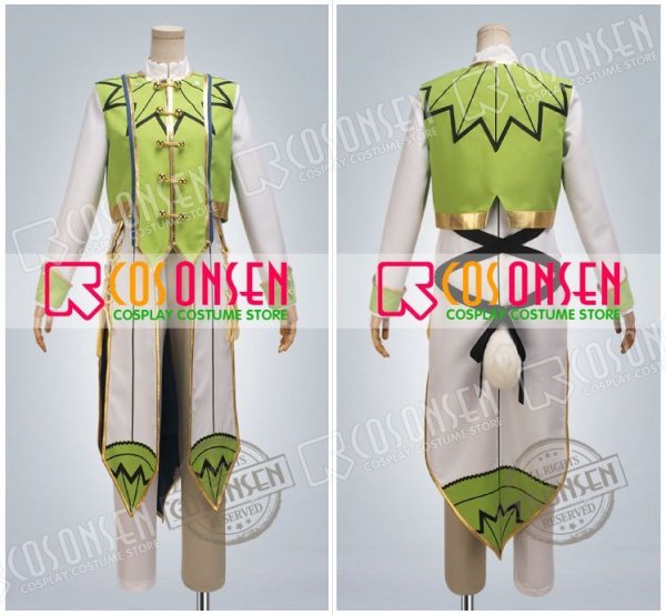 画像8: 【25%OFF】あんさんぶるスターズ あんスタ ホワイトイースター 青葉つむぎ コスプレ衣装