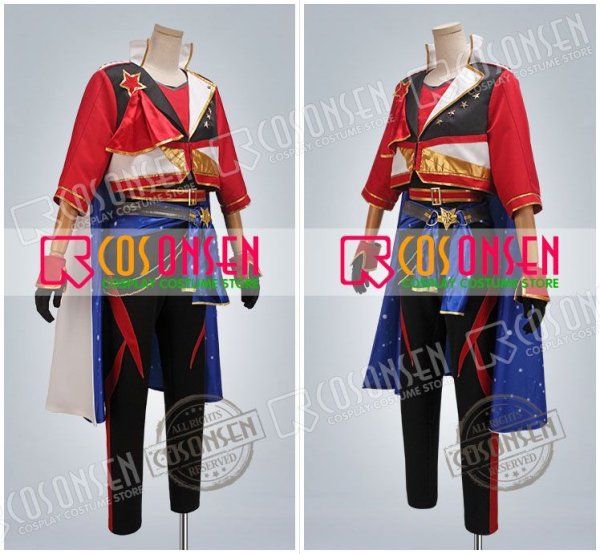 画像3: 【25%OFF】あんさんぶるスターズ あんスタ バトンタッチ!涙と絆の返礼祭 守沢千秋 コスプレ衣装