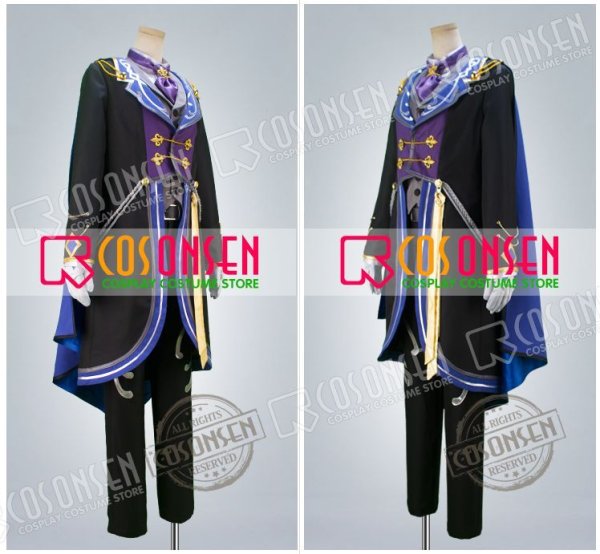 画像8: 【25%OFF】あんさんぶるスターズ あんスタ 追憶*モノクロのチェックメイト 月永レオ コスプレ衣装