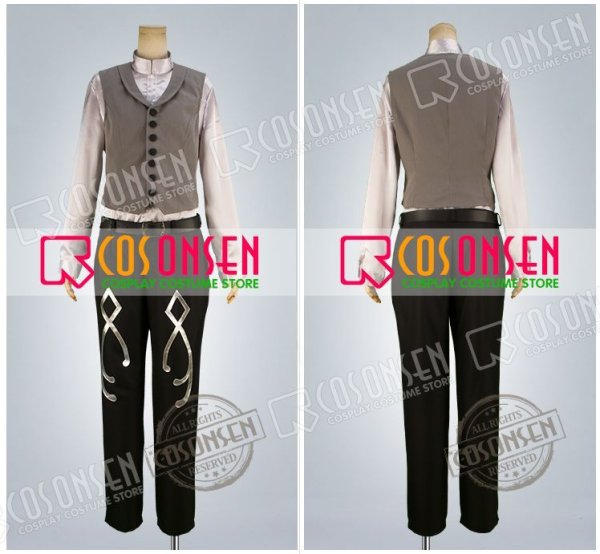 画像9: 【25%OFF】あんさんぶるスターズ あんスタ 追憶*モノクロのチェックメイト 月永レオ コスプレ衣装