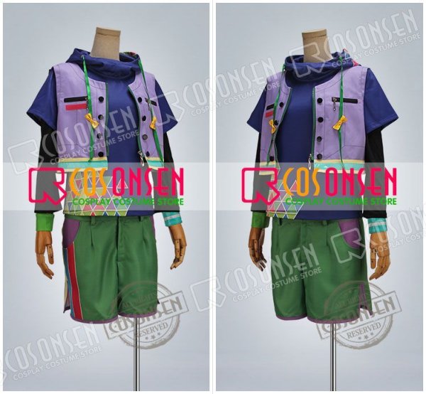 画像3: 【25%OFF】あんさんぶるスターズ あんスタ なないろ*サンシャワーフェスタ 春川宙 コスプレ衣装